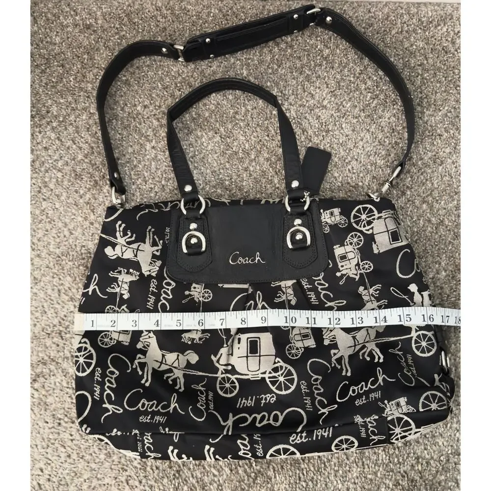 Coach Graffiti Scribble Large Hobo Shoulder purse
